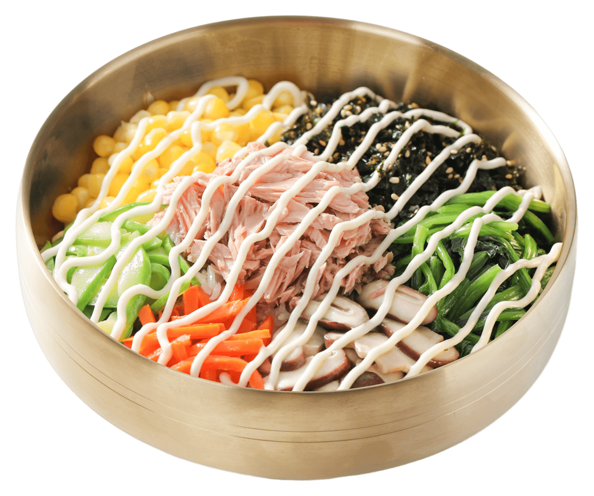金枪鱼时蔬拌饭